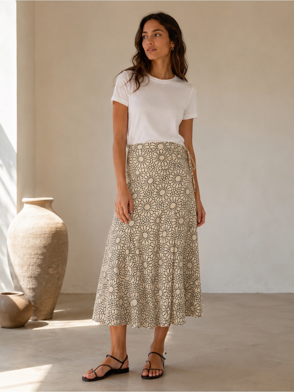 Patagonia Kamala Skirt Moroccan Stars: Pearl